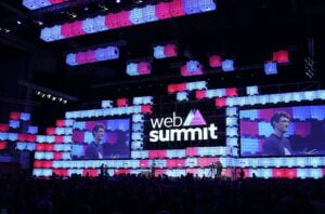 The main stage at the Web Summit 2016