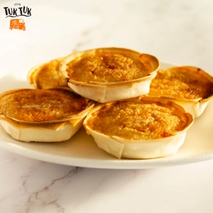 traditional portuguese sweet queijadas